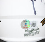 Deion Sanders Signed Florida State Seminoles Lunar Speed Mini Helmet BAS 39629