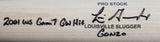 Luis Gonzalez "2x Insc" Signed Louisville Slugger Baseball Bat BAS W #1W867955