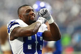 Dez Bryant Signed Dallas Cowboys Throwback Jersey (Beckett) 3xPro Bowl Receiver