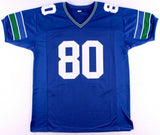Steve Largent Signed Seattle Seahawks Jersey Inscribed "HOF '95" (JSA COA)