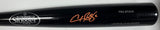 Astros WS Champion ALEX BREGMAN Signed Louisville Slugger Black Bat AUTO - BAS