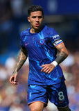 Enzo Fernandez Signed Chelsea F. C. Jersey (Beckett) 2022 World Cup Champion