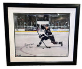 Alexis Lafreniere Autographed & Inscribed NY Rangers 16x20 Photo Framed UDA COA