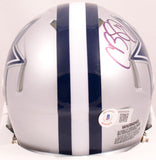 Cole Beasley Autographed Dallas Cowboys Speed Mini Helmet-Beckett W Hologram