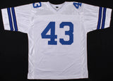Cliff Harris Signed Dallas Cowboys Jersey (JSA COA) 2xSuper Bowl Champ HOF 2020