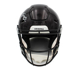 Trey McBride Signed Arizona Cardinals Speed Flex Authentic ALT Black Helmet