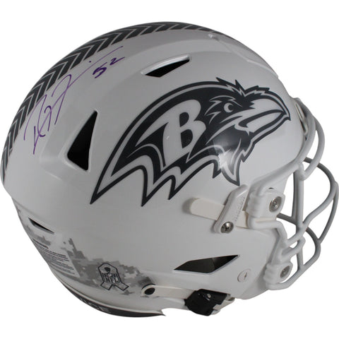 Ray Lewis Autographed Baltimore Ravens SpeedFlex 24 STS Helmet Beckett 49575