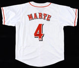 Noelvi Marte Signed Reds Jersey (JSA COA) Cincinnati's Latest Rookie Phenom