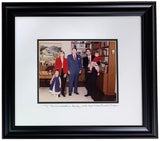 President Ronald Reagan Signed Framed 14x16 Photo Matte JSA LOA