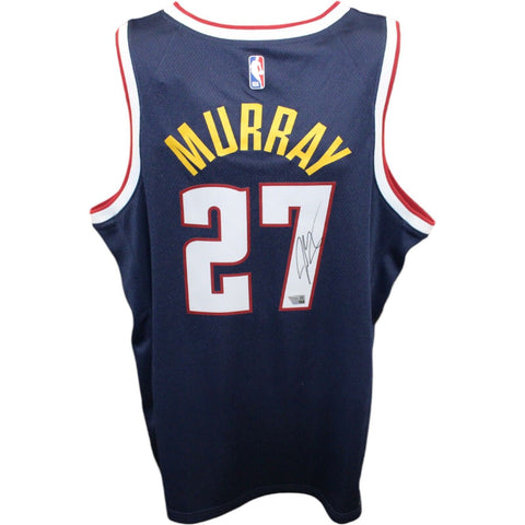 Jamal Murray Autographed/Signed Denver Nuggets Nike Swingman Jersey FAN 43980