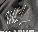 Mike Tyson Signed Custom Black Baddest Man Boxing Trunks JSA ITP