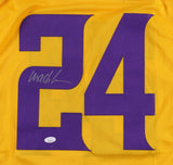 Mackensie Alexander Signed Vikings Jersey (JSA COA) Minnesota 5th Year D.B.