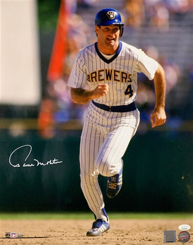 Brewers Hall of Famer PAUL MOLITOR Signed 16x20 AUTO Photo #11 AUTO - JSA