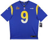 Rams Matthew Stafford Authentic Signed Blue Nike Game Jersey Fanatics