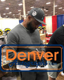 Fred Taylor Signed Jacksonville Jaguars Eclipse Mini Helmet BAS 40171