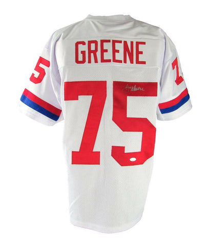 "Mean" Joe Greene HOF Steelers Signed AFC Pro Bowl Football Jersey JSA 160493