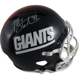 Michael Strahan Autographed New York Giants TB 81-99 F/S Helmet Beckett 49839