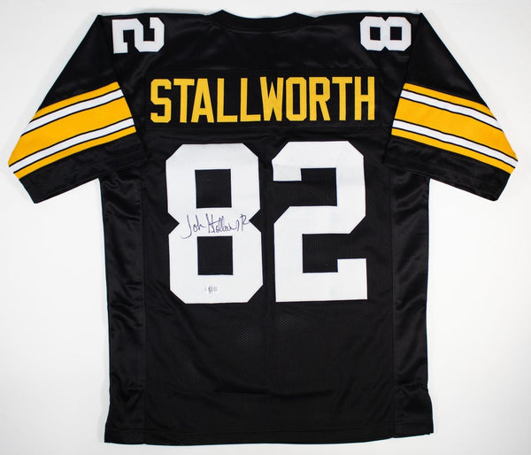 John Stallworth Signed Pittsburgh Steelers Jersey (Tri-Star) 4xSuper Bowl Champ