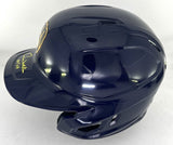 Brewers PAUL MOLITOR Signed Full Size Milwaukee Rawlings BLUE Helmet AUTO - BAS