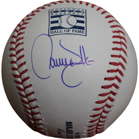 Larry Walker Autographed/Signed Colorado Rockies HOF OML Baseball TRI 47368