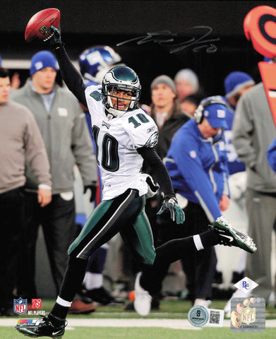 DeSean Jackson Autographed 8x10 Photo Philadelphia Eagles Beckett QR #BR51405