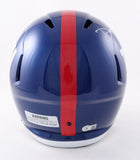 Daniel Jones Signed New York Giants Full Sized Helmet (Beckett) NY Starting Q.B.