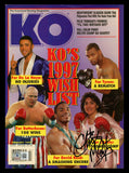 Christy Martin Autographed Signed KO Magazine Beckett BAS QR #BK08810