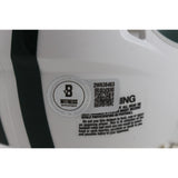 Wayne Chrebet Autographed New York Jets TB Mini Helmet Beckett Witness 50268