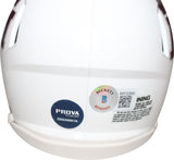 Dat Nguyen Autographed/Signed Texas A&M White Mini Helmet Beckett 40670