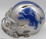 Jameson Williams Autographed Silver Mini Helmet Lions Fanatics Holo HG99289984