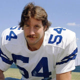 Bob Lilly & Randy White Signed Cowboys Mini Helmet Inscribed "HOF 80" & "HOF 94"