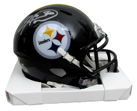 Hines Ward Signed/Autographed Black Speed Mini Helmet Steelers Beckett 204023
