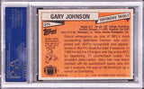 Chargers Gary Johnson Authentic Signed 1981 Topps #370 Card PSA/DNA Slabbed