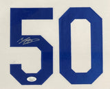 Mookie Betts Signed Framed Los Angeles Dodgers Nike Replica Baseball Jersey JSA