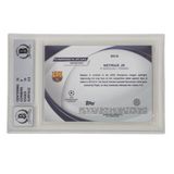Neymar Jr Signed 2023-24 Topps Chrome UCC Starball Debuts /125 - BGS 9 Auto 10