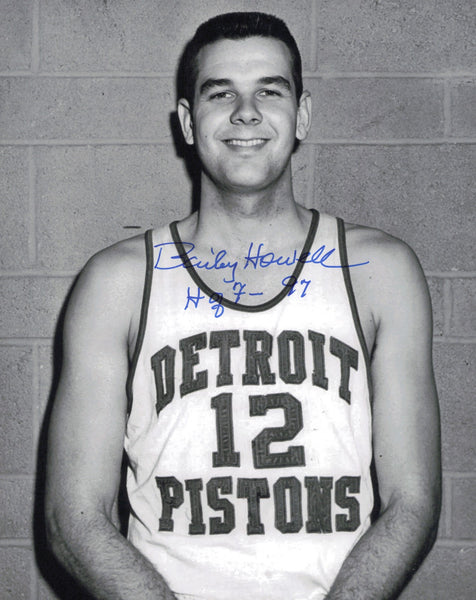 Bailey Howell Autographed Signed 8x10 Photo Detroit Pistons SKU #244916