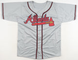 John Smoltz Signed Atlanta Braves Jersey (Beckett) 1995 World Series Champion