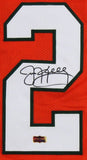 Jim Kelly Signed Miami Orange Custom Jersey