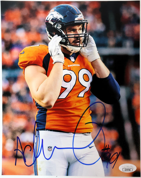 Adam Gotsis Autographed Denver Broncos 8x10 Photo JSA COA