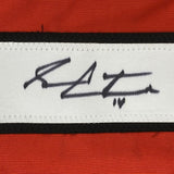 FRAMED Signed SEAN COUTURIER 35x39 Philly Orange Jersey JSA COA Auto