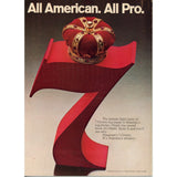 Unautographed Magazine 42nd College Allstars vs Steelers 1975 Program 58453