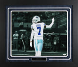 Cowboys Trevon Diggs Authentic Signed 16x20 Framed Spotlight Photo JSA #WA59297