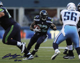 Robert Turbin Autographed Signed 8x10 Photo Seattle Seahawks MCS Holo #63356