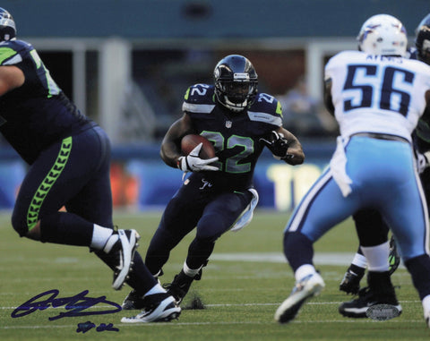 Robert Turbin Autographed Signed 8x10 Photo Seattle Seahawks MCS Holo #63356