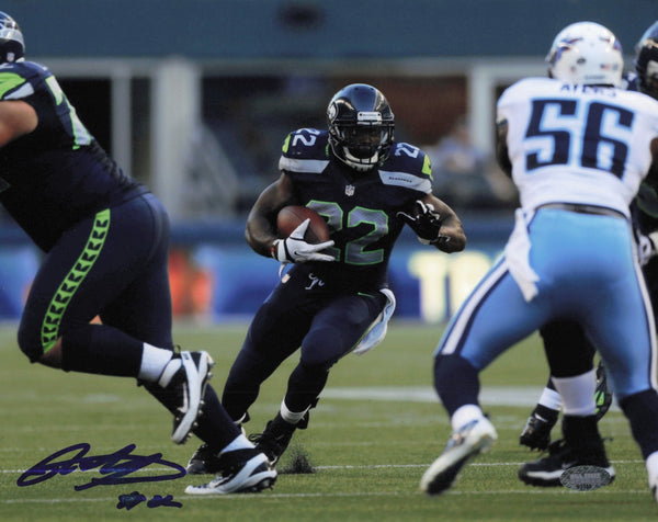 Robert Turbin Autographed Signed 8x10 Photo Seattle Seahawks MCS Holo #63356