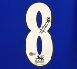 Frank Lampard Signed Chelsea Home Soccer Jersey #8 with Beckett COA