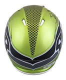 Seahawks Shaun Alexander Authentic Signed Flash Speed Mini Helmet BAS Witnessed