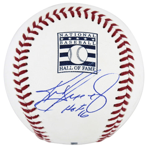 Mariners Ken Griffey Jr. "HOF 16" Signed Hall OF Fame Logo Oml Baseball BAS Wit