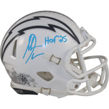 Antonio Gates Autographed San Diego Chargers 24STS Mini Helmet HOF Beckett 50269