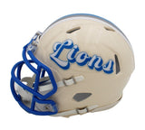 Aidan Hutchinson Signed Detroit Lions Speed Retro NFL Mini Helmet